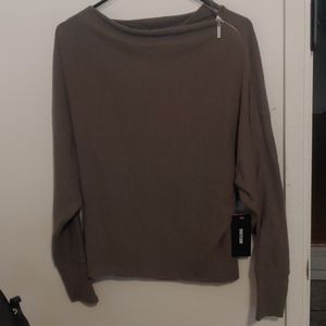 GILLI Women's Crewneck Zip Up Sleeve Sweatshirt